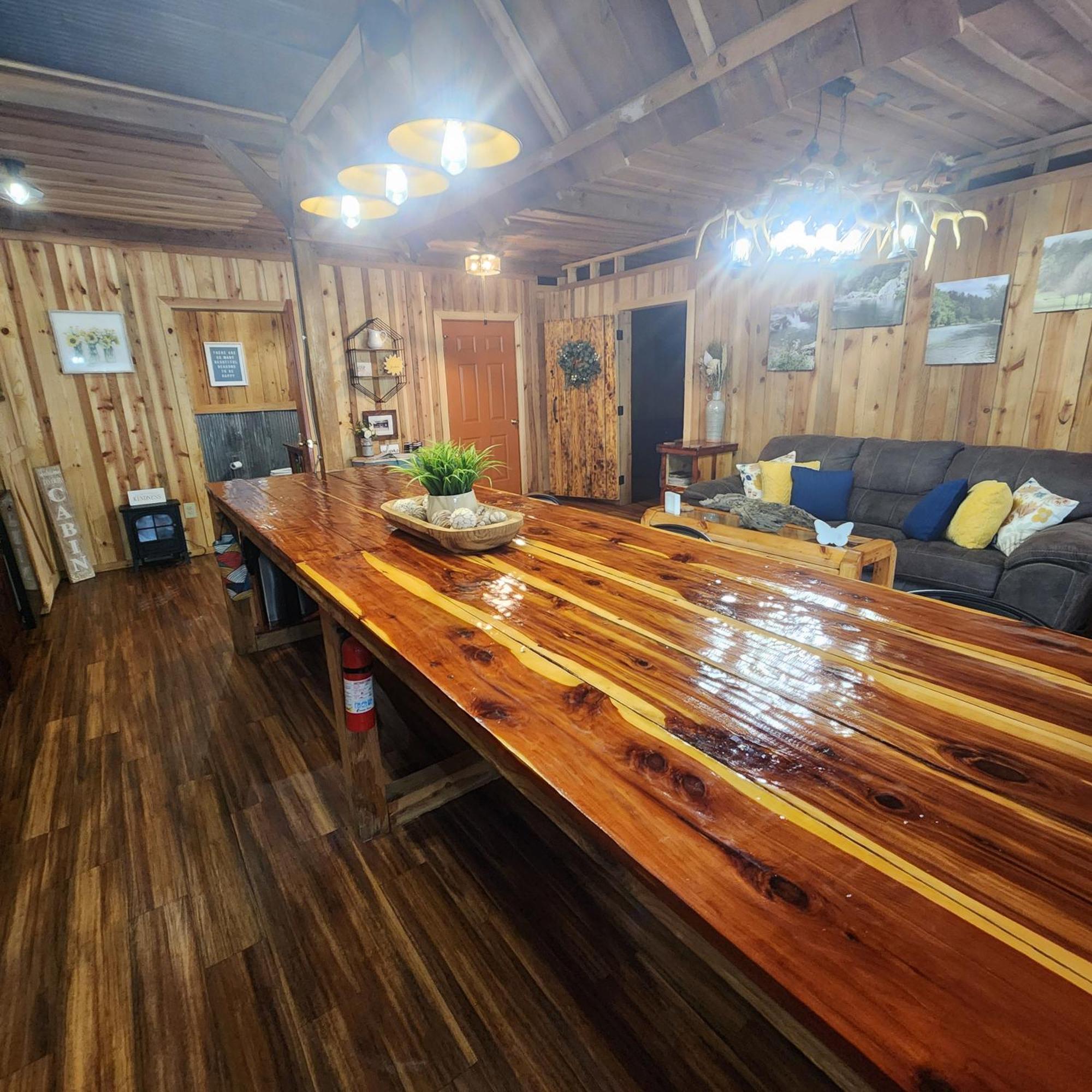Unique Country Cabin Meets Farmhouse Modern!!! Mena Eksteriør billede